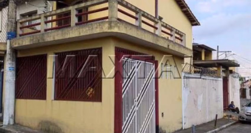 Sobrado para locação, de 150m², com 2 dormitórios, edícula e 2 vagas, no  Jaçanã.