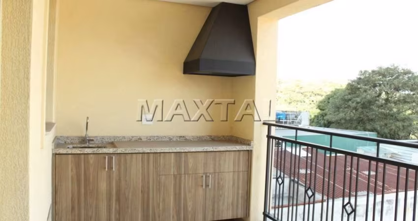 Apartamento para locação de 44m² em Santana, 1 dormitório, 2 banheiros e 1 vaga.