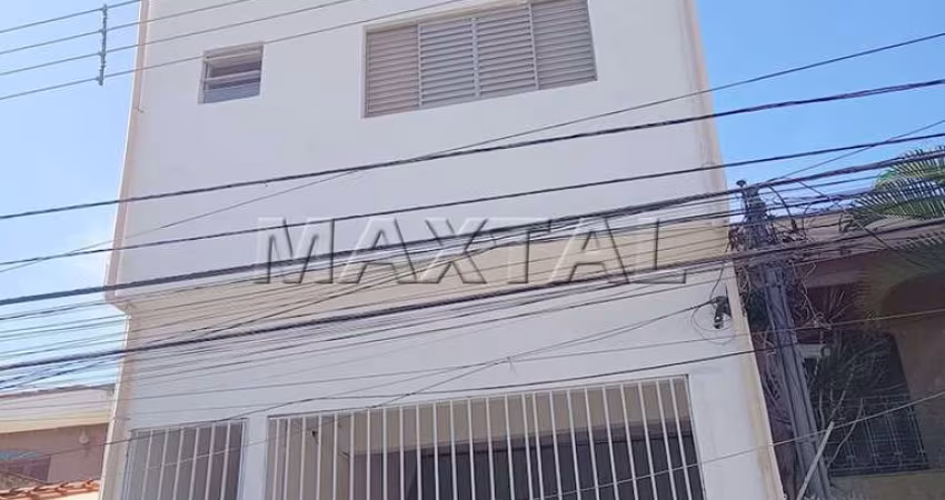 Salão superior para locação com vão livre de 175 metros com 2 banheiros,  Vila Palmeiras