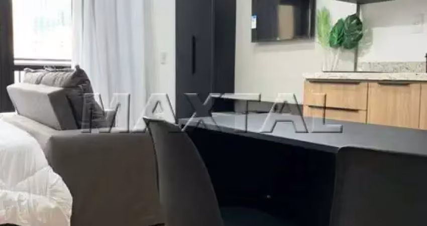 Studio mobiliado para locação de 62m², com 1 dormitório na consolação.
