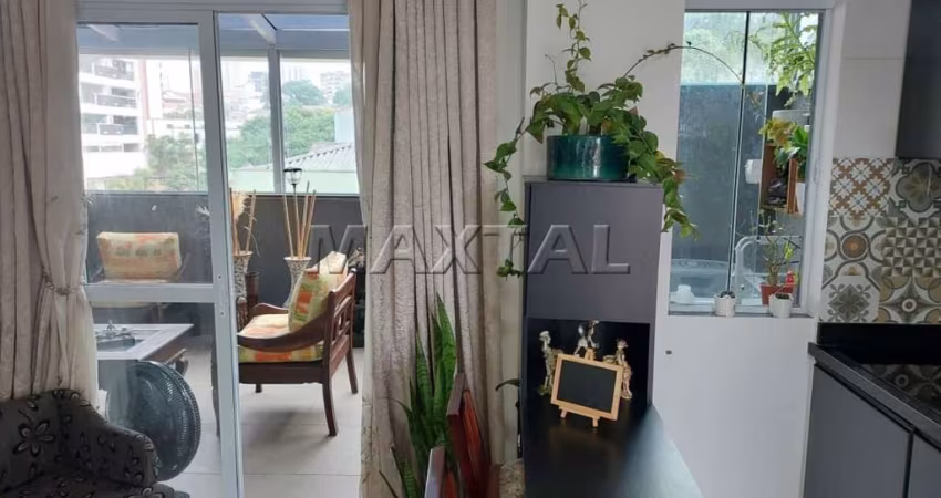 Esplêndido Apartamento com varanda, 46m², 1 dormitório, sala, cozinha, banheiro, em Santana.