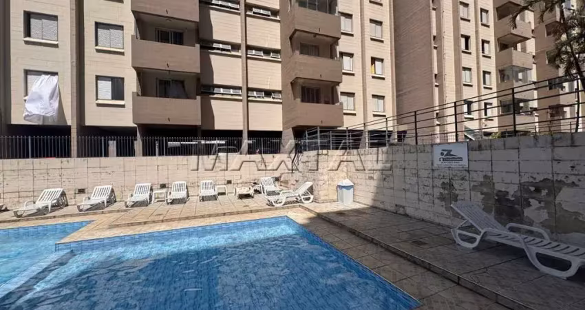 Apartamento à venda na vila santa maria de 50m², com 2 dormitórios, sacada na sala e 1 vaga.