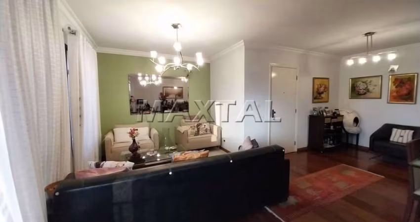 Apartamento a venda, com 4 dormitórios, 3 suítes, 5 banheiros, 3 vagas , 160m² Jardim São Paulo