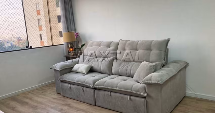 Apartamento para locação com 90m², 3 quartos, 2 banheiros e 1 vaga, no Barro Branco.