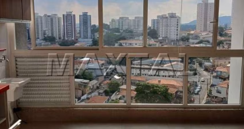 Apartamento no Jardim Paraiso com dois dormitórios, sala, cozinha americana, banheiro e vaga.