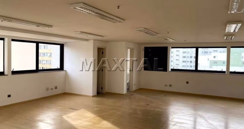 Conjunto Comercial na Av. Angélica 121m², 4 Vagas, Andar Alto, ao Lado do Metrô Marechal