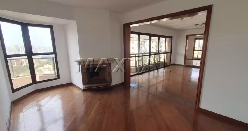 Apartamento cobertura duplex com 600m², 4 suítes, 5 vagas, 8 banheiros, próximo ao shopping  Jd. Sul