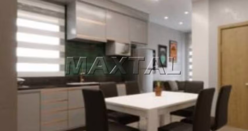 Apartamento cobertura para venda de 46,20m². com 2 dormitórios, 1 sala e 1 banheiro.