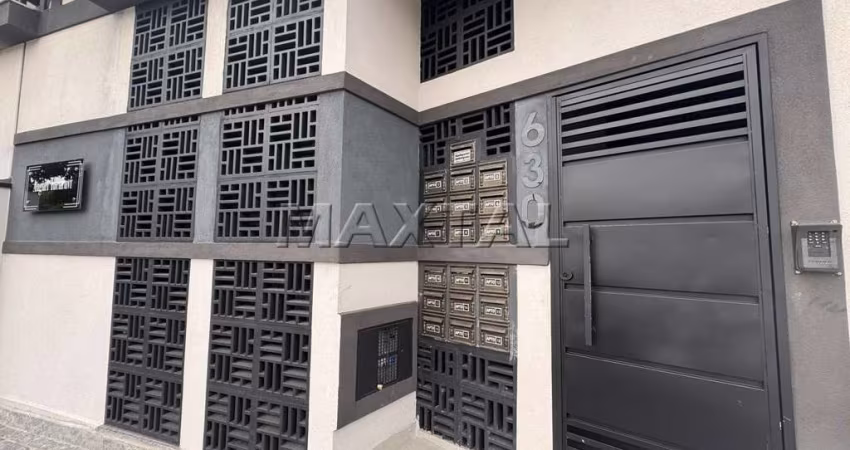 Apartamento novo de 44 m², com 2 dormitórios, sendo 1 suíte, à 400 metros do Metrô Tucuruvi.