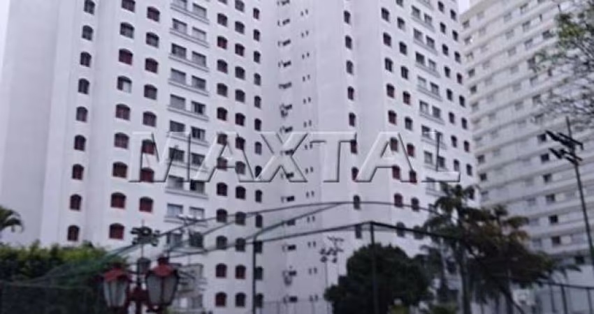 Apartamento Av Braz Leme com 3 dormitorios, sala, cozinha, 1 vaga  lazer com piscina