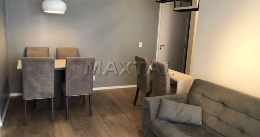 Apartamento para locação de 55m², com 2 dormitórios, sendo 1 suite no Bairro da Mooca.