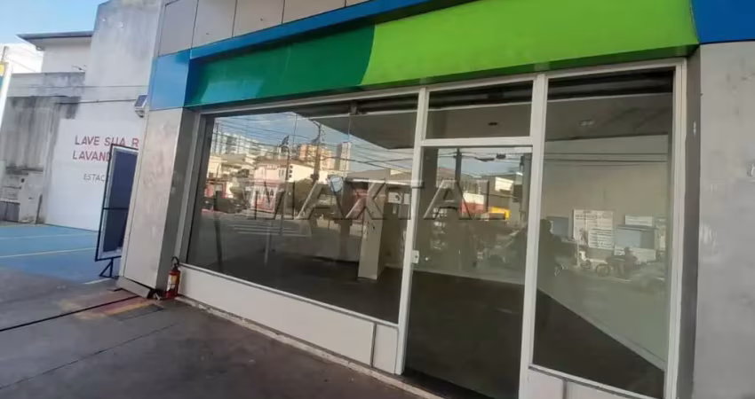 Loja comercial na avenida água fria com 20m², com 1 banheiro e 3 vagas.