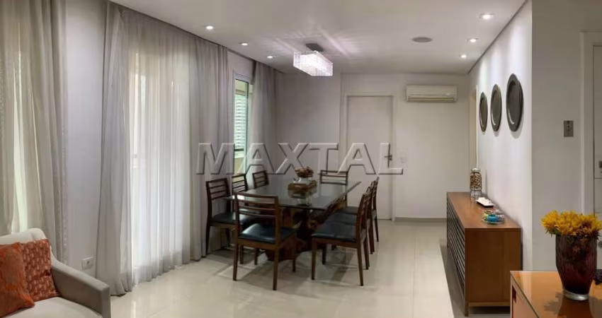 Apartamento 149m² para alugar, na Água Fria, 4 dormitórios, 5 banheiros e 3 vagas, com lazer.