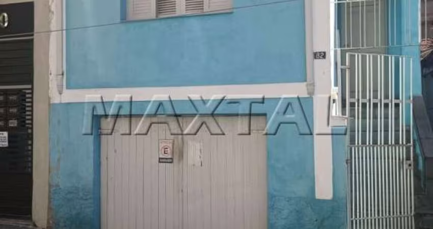 Terreno à venda com 3 casas independentes, com 240m², em Santana, próximo a Brás Leme.