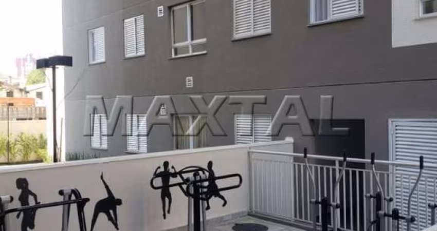 Apartamento 41m² para alugar em Santana, 02 quartos, 01 banheiro, sem vaga