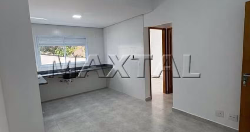 Apartamento novo à venda de 40m², com 2 dormitórios no  Jardim São Paulo.