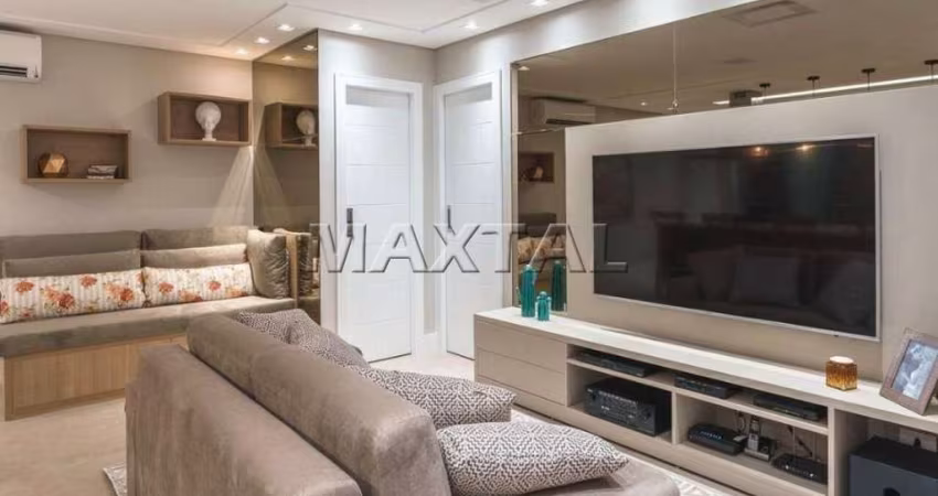 Apartamento à venda de 66m², com 2 dormitórios, 1 suíte e 2 vagas, no Pari.