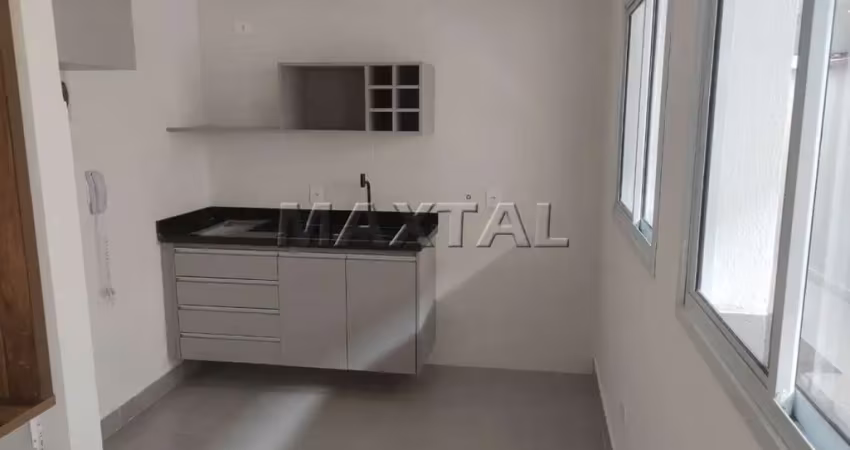 Apartamento de 40m² 2 dormitórios 1 sala, 1 cozinha, 1 área de serviço e semi mobiliado.