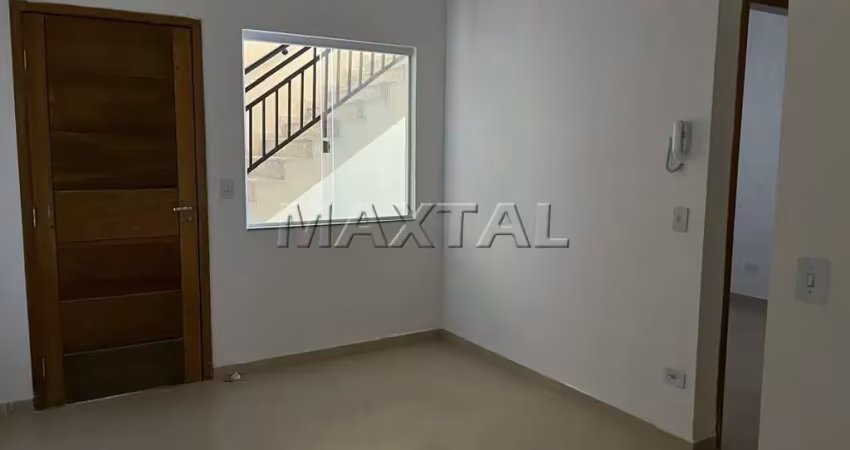 Apartamento à venda novo  com 45m² e 2 dormitórios e sala, no jardim são paulo.