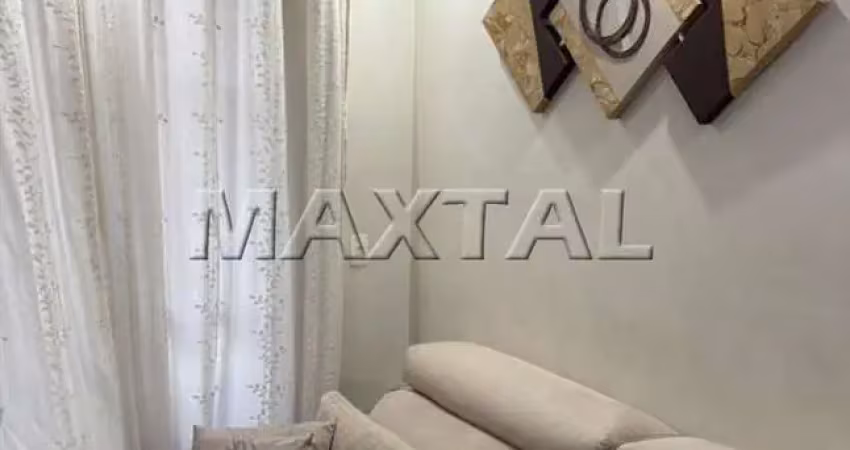 Apartamento com sacada na vila amélia, com 2 quartos e 1 vaga, na vila amélia.