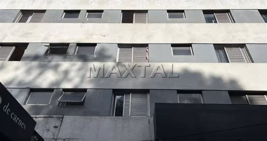 Apartamento para alugar  com 1 dormitório, sala, cozinha  e 1 vaga de garagem.