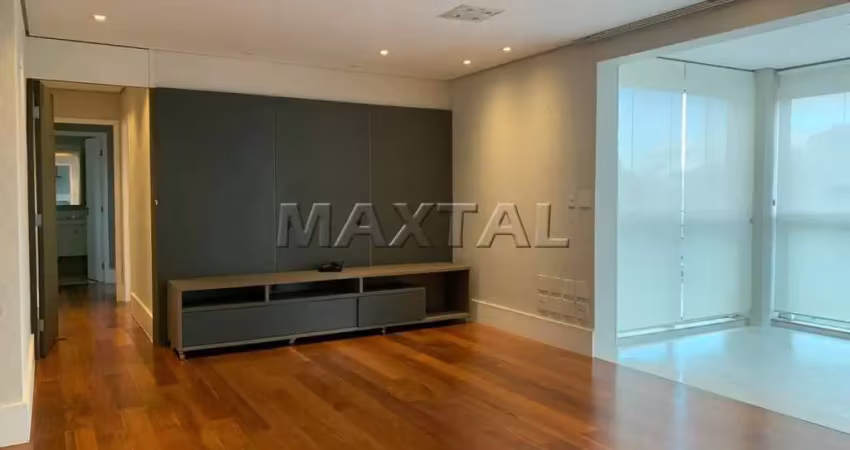 Apartamento para alugar 115m² Vila Pauliceia, 3 quartos, 4 banheiros, 3 vagas fixas e lazer.