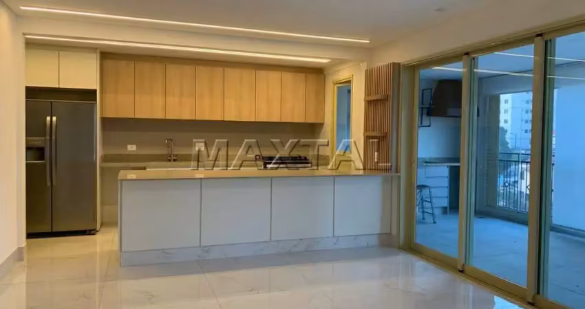 Apartamento 133m² alto padrão para alugar no jardim  são paulo. 3 quartos, 4 banheiros e 2 vagas.