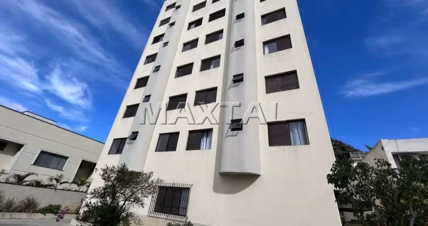 Apartamento 60m² para venda 100 metros da avenida braz leme, 2 quartos, 2 banheiro e 1 vaga.