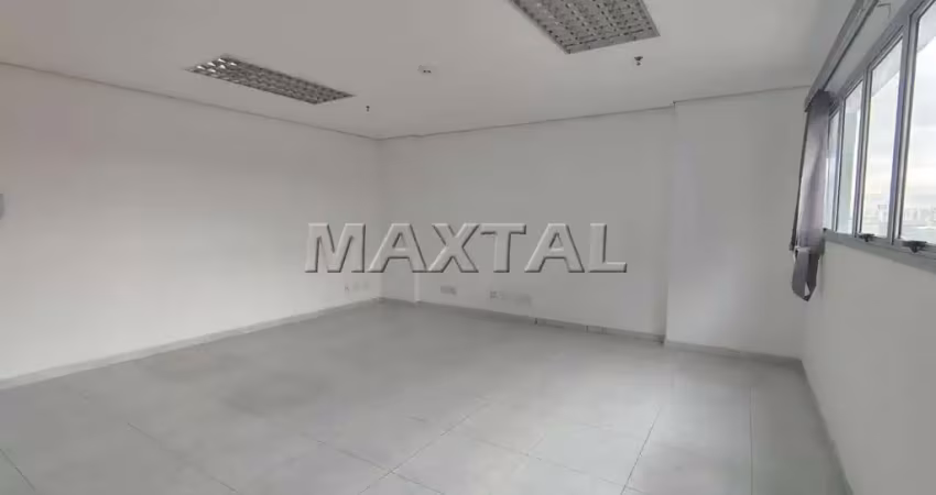 Sala comercial com 37m² para locação no santana office station, com 1 vaga de garagem.