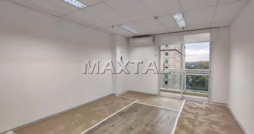 Sala comercial com 46m²  para alugar  no ícone santana com  01 vaga  de garagem.