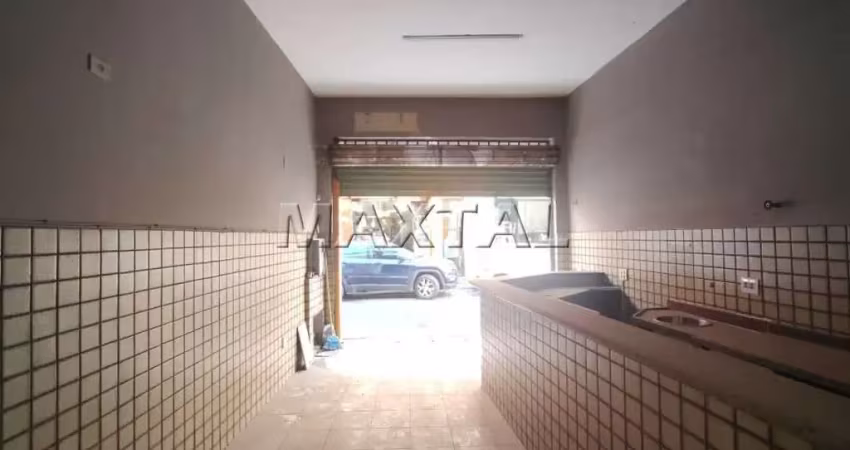 Loja à venda em santana ao lado da voluntários da pátria com 42m² e 1 banheiro.