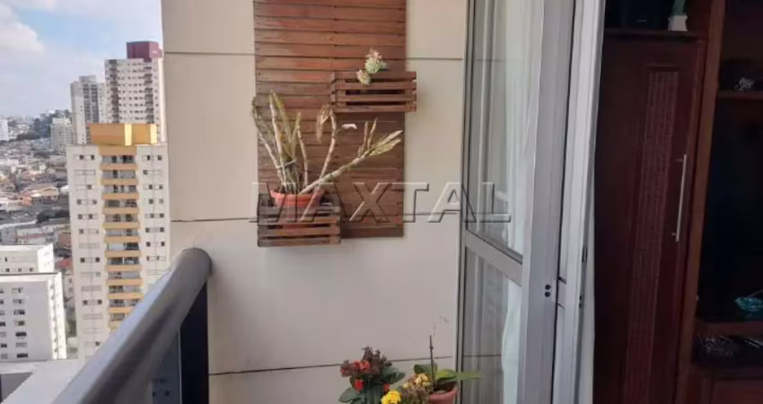 Apartamento à venda 77m², com 3 dormitórios sendo 1 suíte e 2 vagas, em santana.