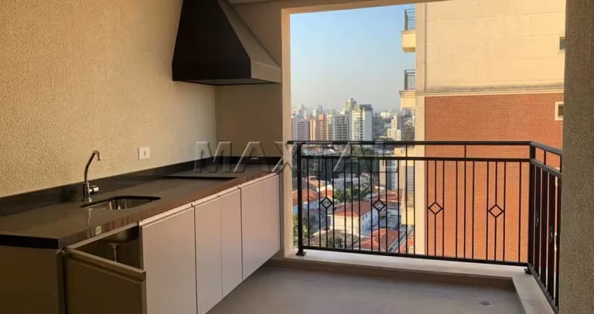Apartamento de 74m² , 2 quartos, sala com varanda gourmet e 1 vaga, no jardim são paulo.
