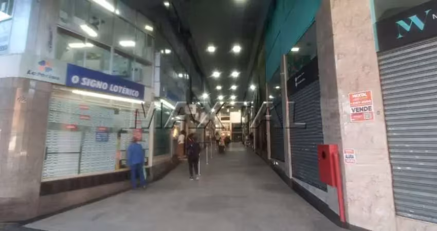 Apartamento em santana de 48m² na galeria, 1 dormitório, sala, próximo ao metrô.