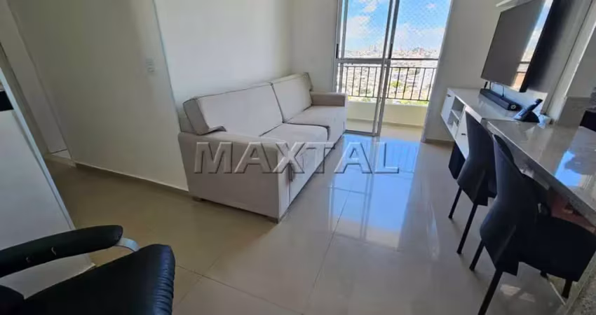Apartamento à venda de 55m², 2 dormitórios, sacada e 1 vaga, no imirim.