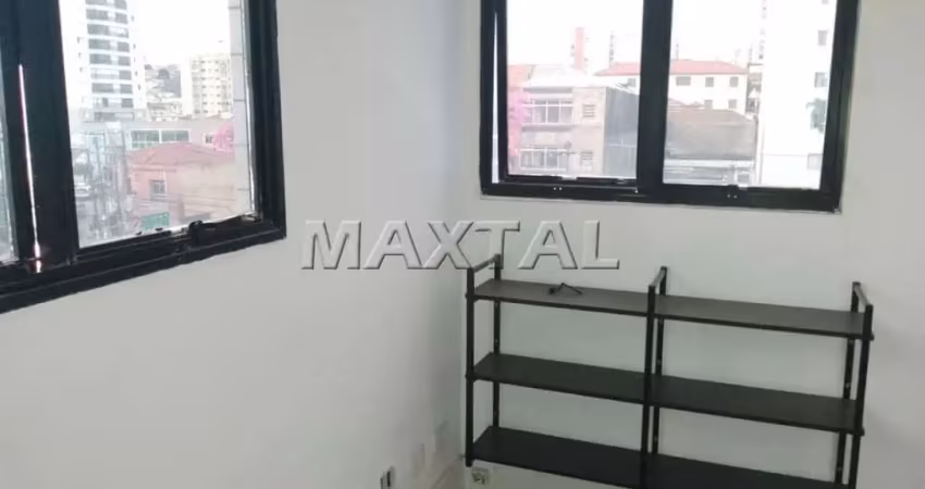 Sala comercial para locação em santana com 33m² e 1 vaga com manobrista.