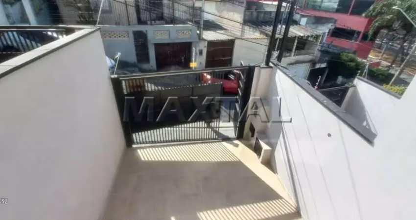 Sobrado novo à venda com 3 quartos, 3 banheiros e 2 vagas, na vila romero.