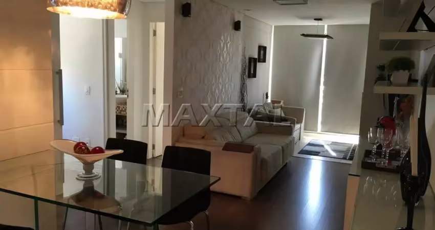 Apartamento disponível para venda ou locação de 62 m², com 02 quartos e 02 vagas,  no campo belo