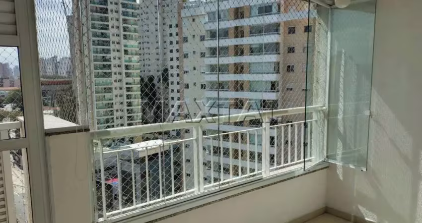 Apartamento de 88m² com 2 quartos,2 vagas com varanda gourmet fechada  em santana