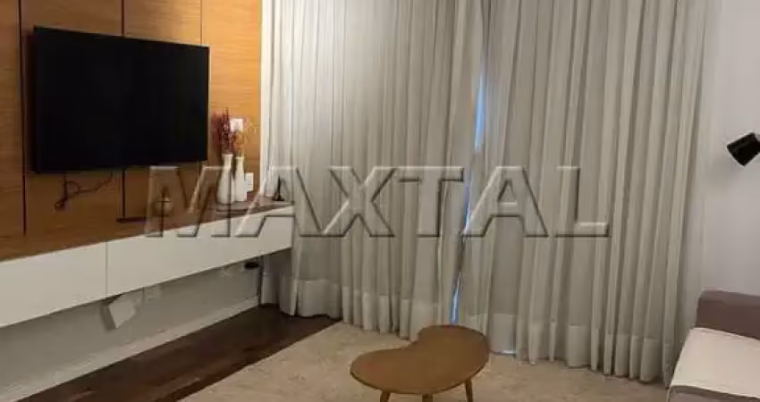 Apartamento de 100 m² com sacada, para locação, possui 3 dormitórios e 2 vagas, no brooklin.