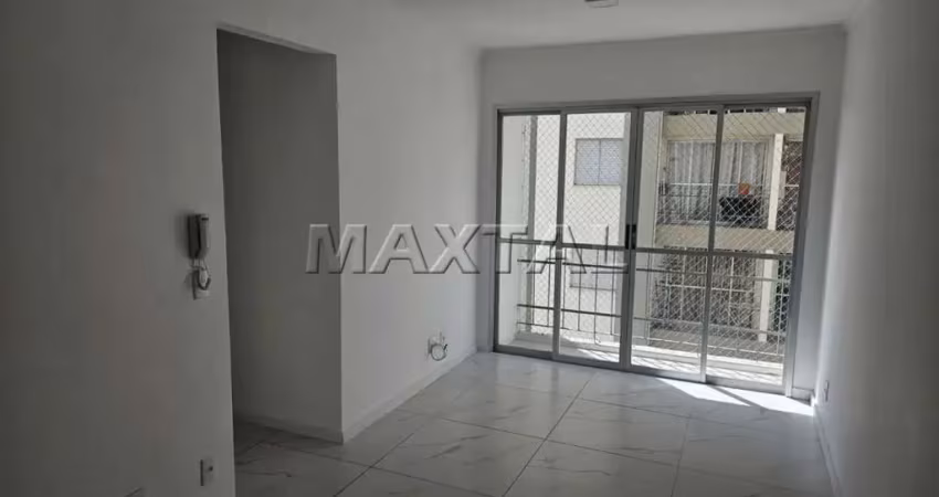 Apartamento para locação de 58m², com 2 dormitórios e 2 banheiros, na vila dionisia