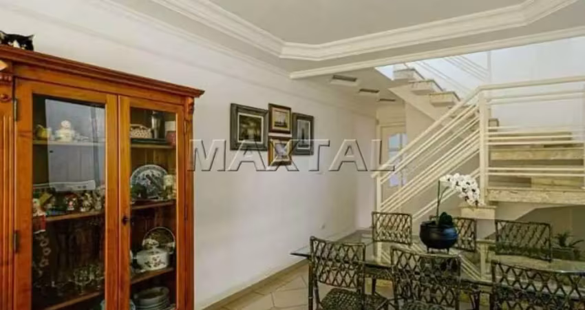 Sobrado em tucuruvi com 173 m², 3 dormitórios, 5 banheiros, ( 3 suítes ) e 4 vagas.