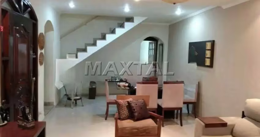 Sobrado jardim frança, com 3 dormitórios (2 suítes), riquíssimo em armários, sala 2 ambientes,