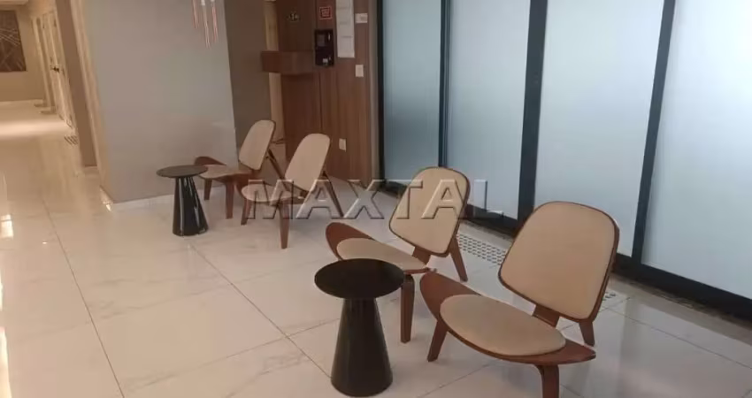 Studio para locação de 30m², totalmente mobiliado e próximo ao metrô santana.