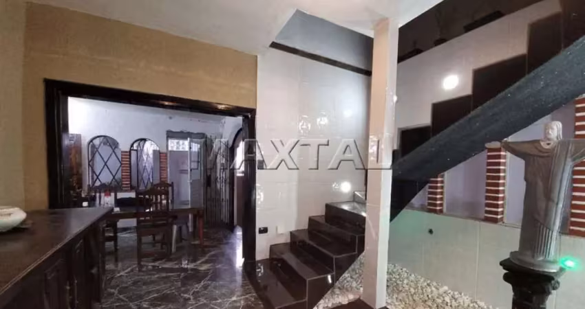 Sobrado para locação de 280m², com 4 dormitórios, 2 suítes e 1 vaga, no jardim são paulo.