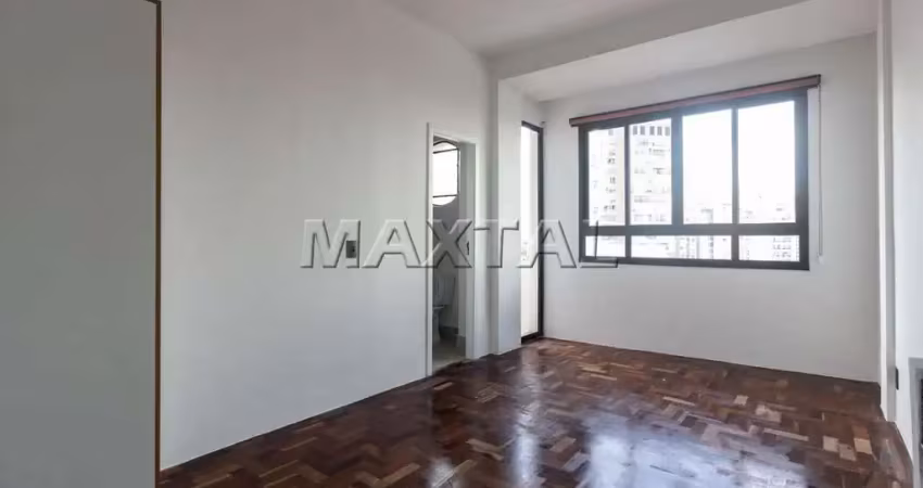 Apartamento para alugar em santa cecília com 1 dormitório no campos elíseos.