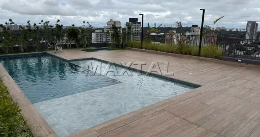 Apartamento à venda de 47m² com 2 quartos e 1 suíte, em santo amaro, próximo a estação borba gato.