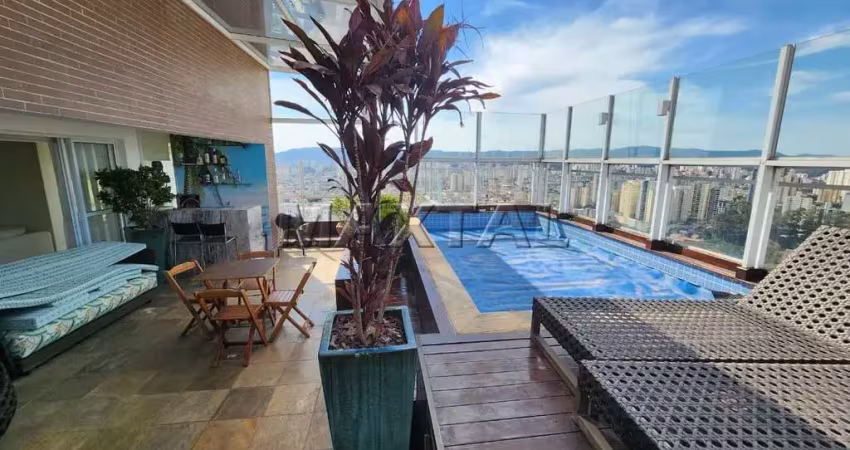 Apartamento cobertura, exclusivo região nobre de santana,com 5 dormitórios sendo suites, e 4  vagas.