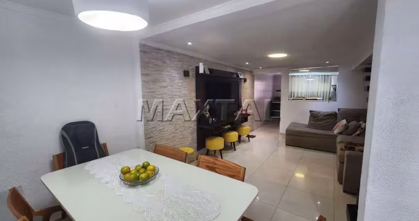Sobrado 80m²  4 dormitórios (1 suíte)  acabamento em porcelanato, jardim leonor mendes de barros