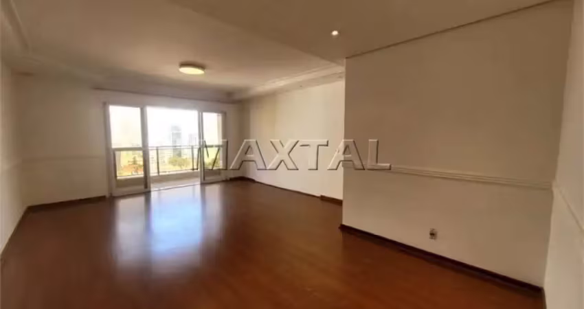 Apartamento para locação de 147m², com 3 dormitórios e 3 vagas, em santana.
